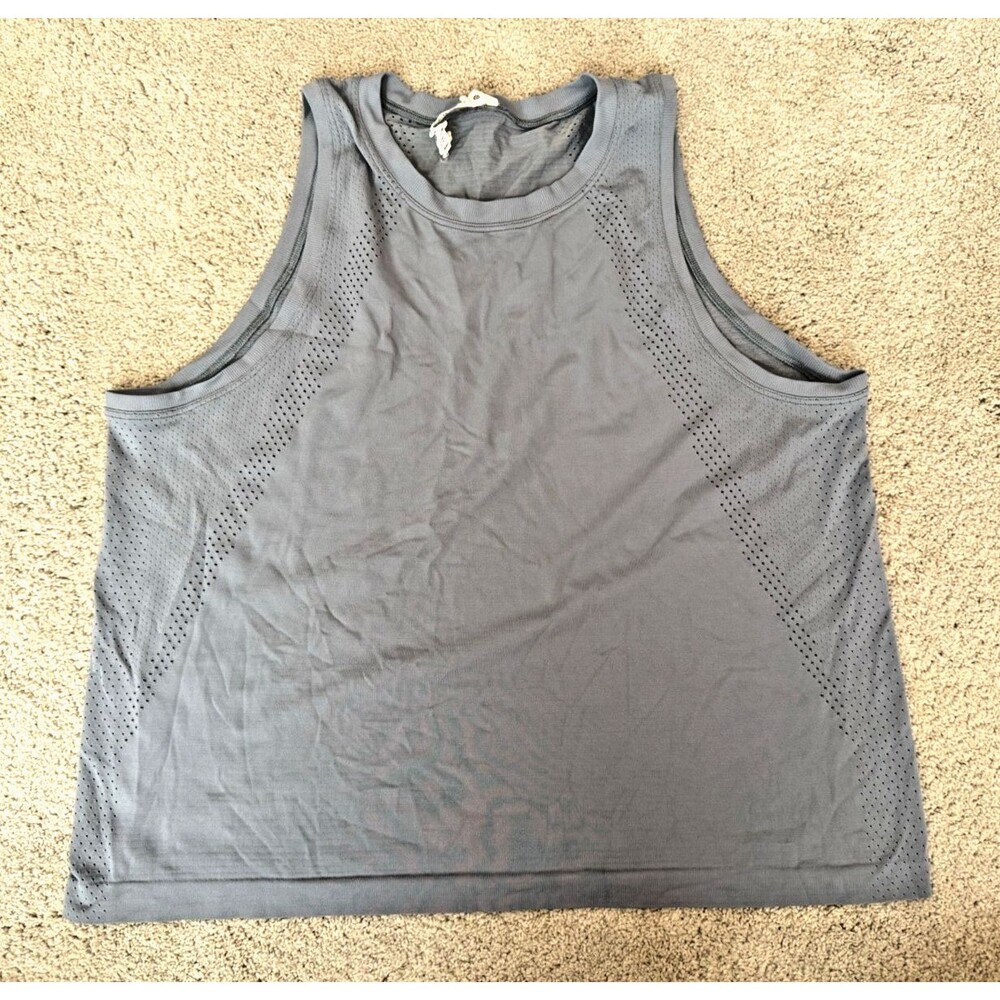 Lululemon Grey/Blue Tank - Size 12